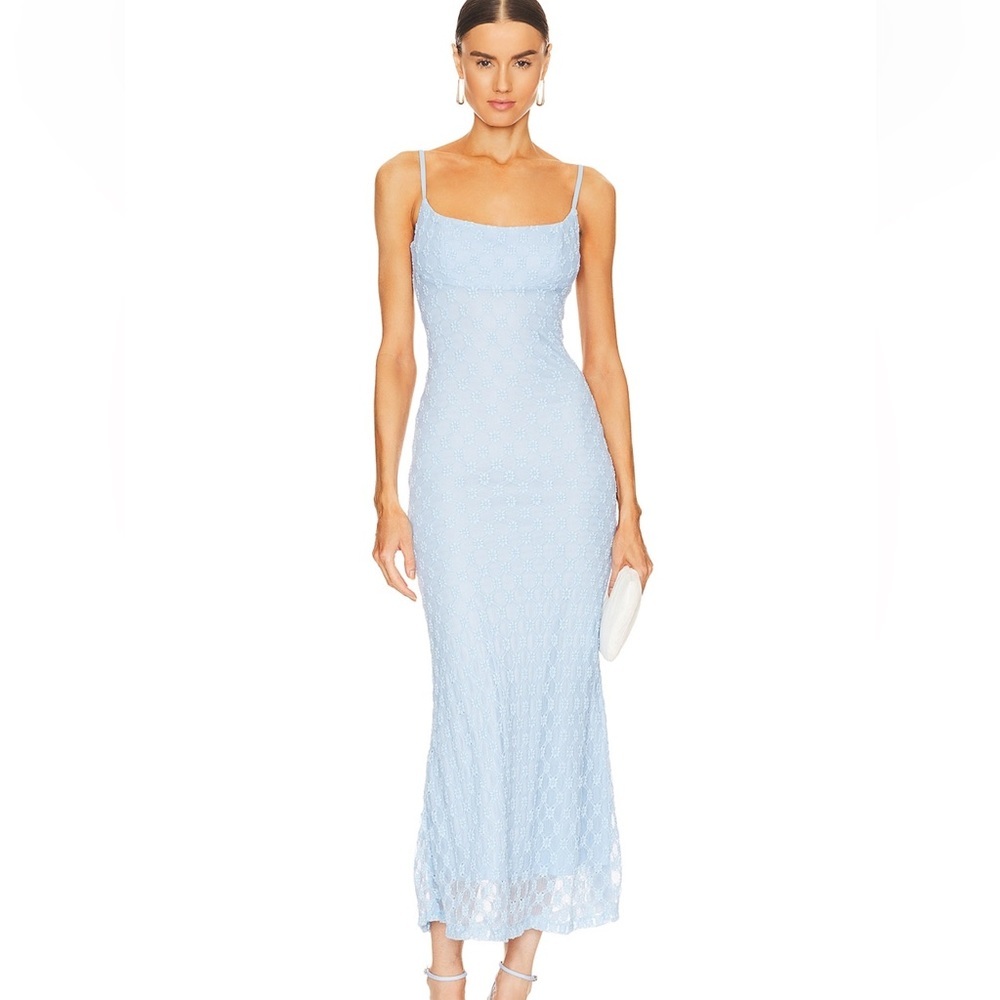 NWOT Bardot Adoni Mesh Midi Dress